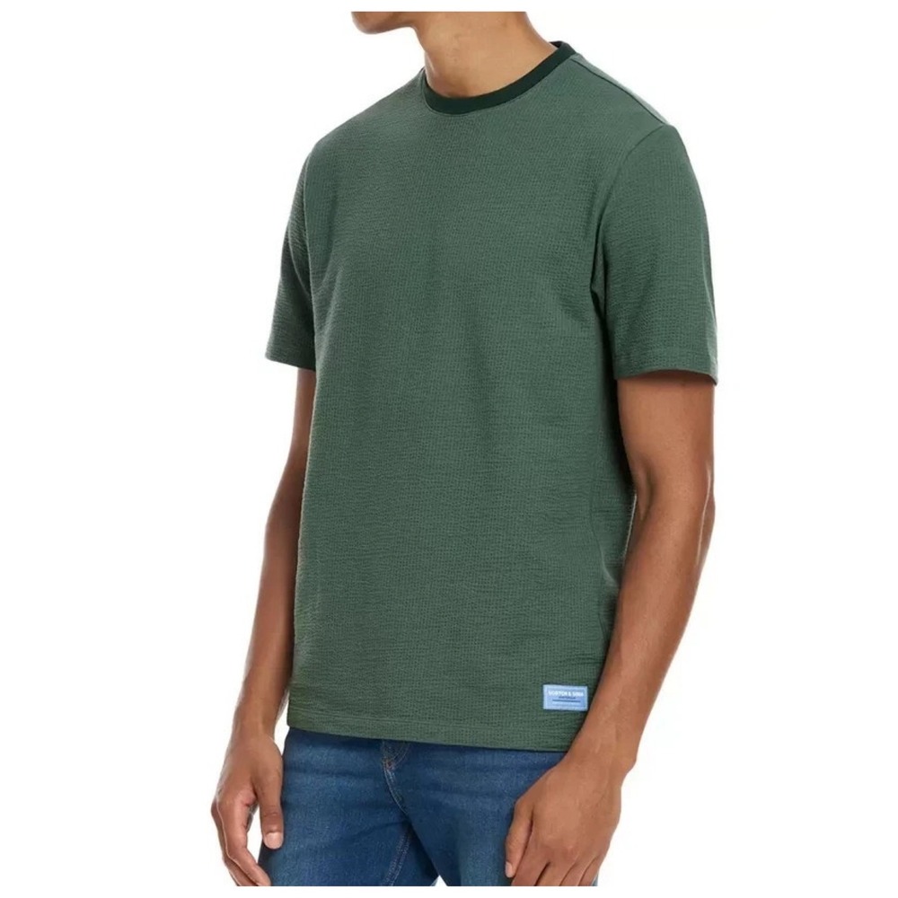 Scotch & Soda Amsterdam Crew Neck Short‎ Sleeve T Shirt Size S green